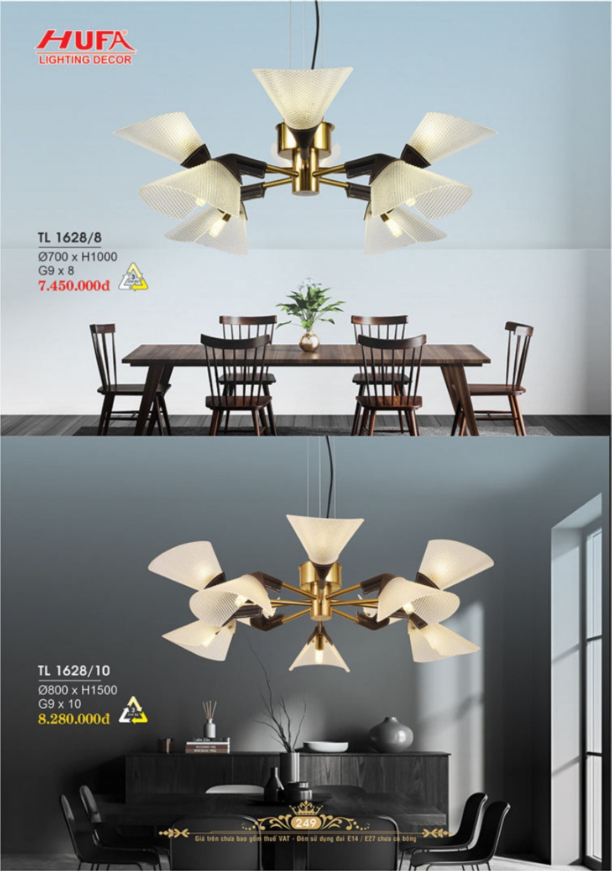 Bảng giá đèn trang trí HUFA